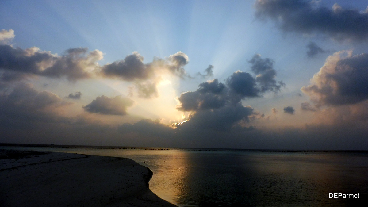 Sunset on Vaadhoo